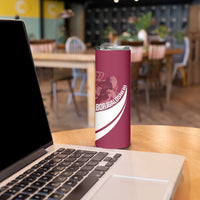 Custom Georgia Rugby Skinny Tumbler Go Borjgalosnebi