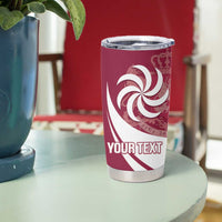 Custom Georgia Rugby Tumbler Cup Go Borjgalosnebi