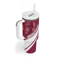 Custom Georgia Rugby Tumbler With Handle Go Borjgalosnebi