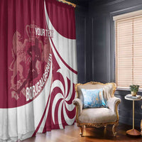 Custom Georgia Rugby Window Curtain Go Borjgalosnebi
