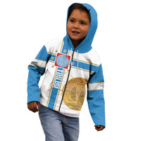 Georgia Tbilisi Capital Kid Hoodie The Warm Place Flag Style