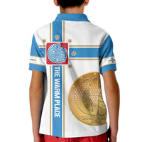 Georgia Tbilisi Capital Kid Polo Shirt The Warm Place Flag Style