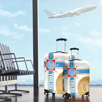 Georgia Tbilisi Capital Luggage Cover The Warm Place Flag Style