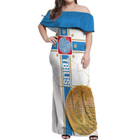 Georgia Tbilisi Capital Off Shoulder Maxi Dress The Warm Place Flag Style