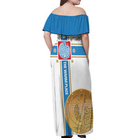 Georgia Tbilisi Capital Off Shoulder Maxi Dress The Warm Place Flag Style