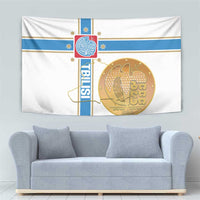 Georgia Tbilisi Capital Tapestry The Warm Place Flag Style