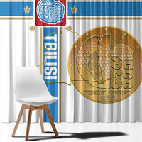 Georgia Tbilisi Capital Window Curtain The Warm Place Flag Style