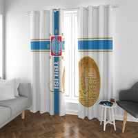 Georgia Tbilisi Capital Window Curtain The Warm Place Flag Style