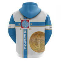 Georgia Tbilisi Capital Zip Hoodie The Warm Place Flag Style