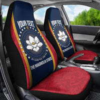 United States Mississippi Car Seat Cover Magnolia State Flag Style