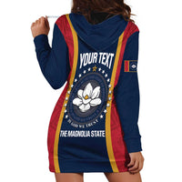 United States Mississippi Hoodie Dress Magnolia State Flag Style