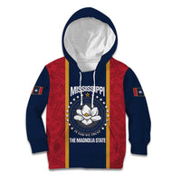 United States Mississippi Kid Hoodie Magnolia State Flag Style