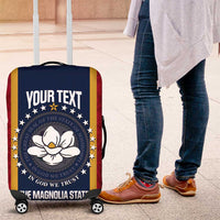 United States Mississippi Luggage Cover Magnolia State Flag Style