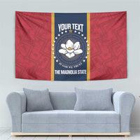 United States Mississippi Tapestry Magnolia State Flag Style