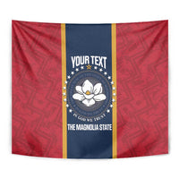 United States Mississippi Tapestry Magnolia State Flag Style