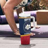 United States Mississippi Tumbler With Handle Magnolia State Flag Style