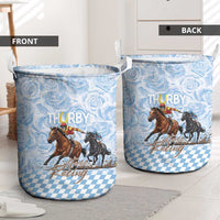 Kentucky Horse Racing Thurby Laundry Basket