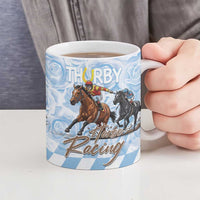 Kentucky Horse Racing Thurby Ceramic Mug