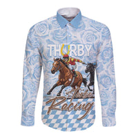 Kentucky Horse Racing Thurby Long Sleeve Button Shirt