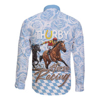 Kentucky Horse Racing Thurby Long Sleeve Button Shirt