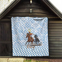 Kentucky Horse Racing Thurby Quilt