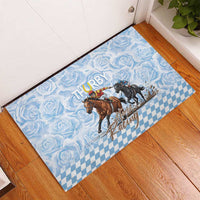 Kentucky Horse Racing Thurby Rubber Doormat