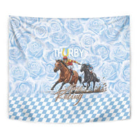 Kentucky Horse Racing Thurby Tapestry