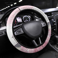Kentucky Horse Racing Steering Wheel Cover Churchill Downs Roses Pastel Pink