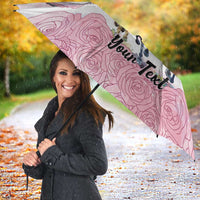 Kentucky Horse Racing Personalized Umbrella Churchill Downs Roses Pastel Pink
