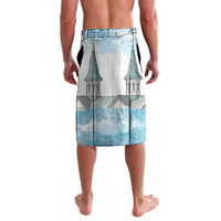 Kentucky Horse Racing Personalized Lavalava Churchill Downs Roses Pastel Blue
