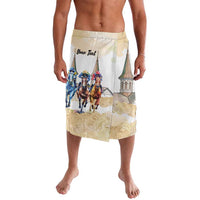 Kentucky Horse Racing Personalized Lavalava Churchill Downs Roses Pastel Yellow