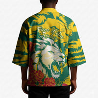 Togo Independence Day Kimono Lion and Rose Proud To Be Togolese