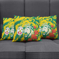 Togo Independence Day Pillow Cover Lion and Rose Proud To Be Togolese
