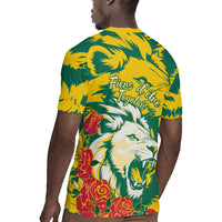 Togo Independence Day Rugby Jersey Lion and Rose Proud To Be Togolese