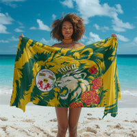 Togo Independence Day Sarong Lion and Rose Proud To Be Togolese