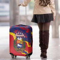 Venezuela Independence Day Luggage Cover Feliz Dia de la Independencia Grunge Style - Wonder Print Shop