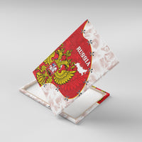 Russia Independence Day Canvas Wall Art Coat Of Arms With Map - Wonder Print Shop