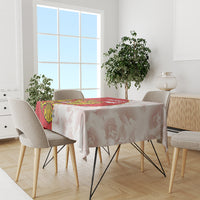 Russia Independence Day Tablecloth Coat Of Arms With Map - Wonder Print Shop