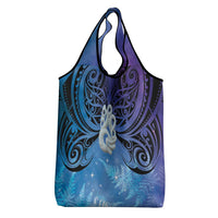 New Zealand Matariki Grocery Bag Aotearoa Maori New Year Manaia Galaxy Vibes