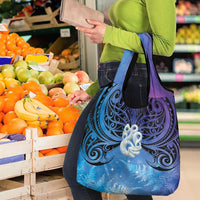 New Zealand Matariki Grocery Bag Aotearoa Maori New Year Manaia Galaxy Vibes