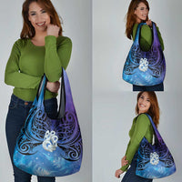 New Zealand Matariki Grocery Bag Aotearoa Maori New Year Manaia Galaxy Vibes