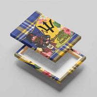 Barbados Celtic 2025 Festival Canvas Wall Art Scottish Man With Bagpipes