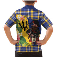 Barbados Celtic 2025 Festival Family Matching Mermaid Dress and Hawaiian Shirt Scottish Man With Bagpipes