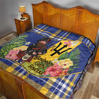 Barbados Celtic 2025 Festival Quilt Scottish Man With Bagpipes