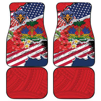 Haitian Heritage Month Car Mats Haitian Americans Proud Grunge Style