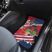 Haitian Heritage Month Car Mats Haitian Americans Proud Grunge Style
