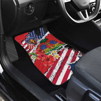 Haitian Heritage Month Car Mats Haitian Americans Proud Grunge Style
