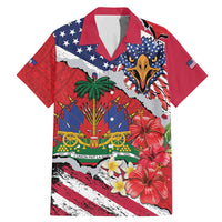 Haitian Heritage Month Family Matching Mermaid Dress and Hawaiian Shirt Haitian Americans Proud Grunge Style