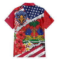 Haitian Heritage Month Family Matching Mermaid Dress and Hawaiian Shirt Haitian Americans Proud Grunge Style