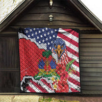 Haitian Heritage Month Quilt Haitian Americans Proud Grunge Style